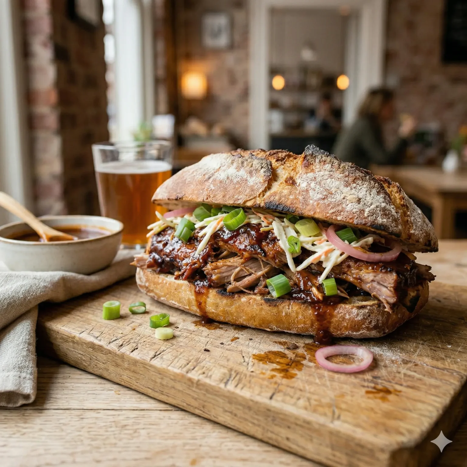 Broodje spareribs